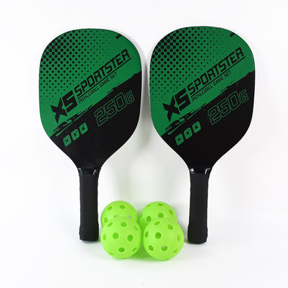 Professional Outdoor Pickleball Paddle And Ball (1 Set)