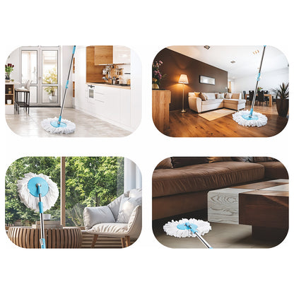 Adjustable Stainless Steel Mop Rod Set 120 Cm