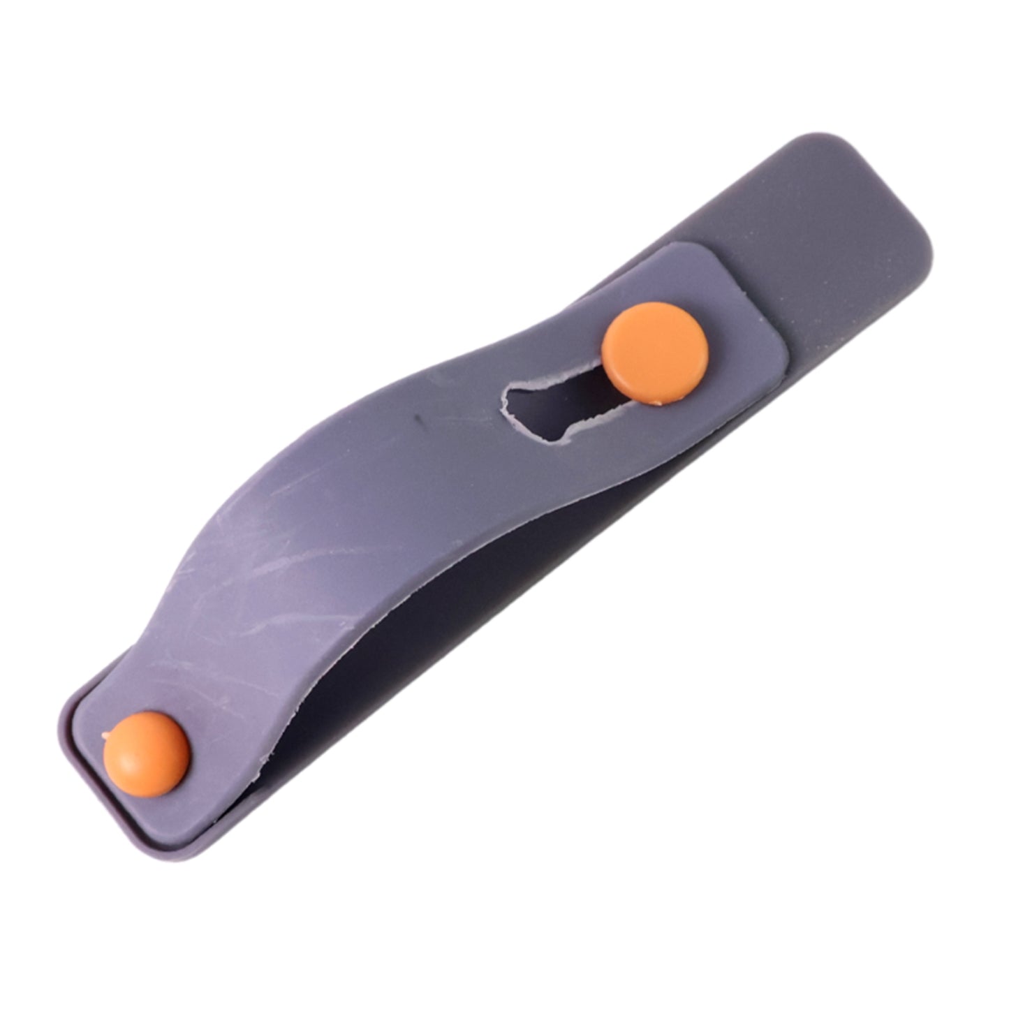 Dark Grey Phone Loop Finger Holder Phone Grip Straps Silicone Phone Finger Strap (1 Pc)