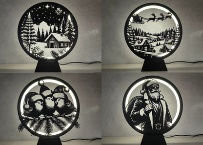 LunaRIng Lamp with Panels