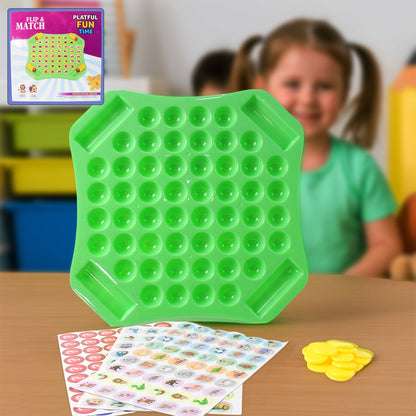 Flip  Match Educational Puzzle Game Toy (1 Set)