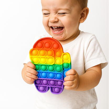 Premium Astronaut Silicone Pop It Fidget Toy (1 Pc)