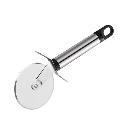 2732 Stainless Steel Pizza Cutter Pastry Cake Slicer Sharp Wheel Type