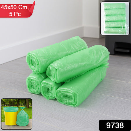 Multipurpose Strong Garbage Bags Roll (45x50cm  5 Pc)