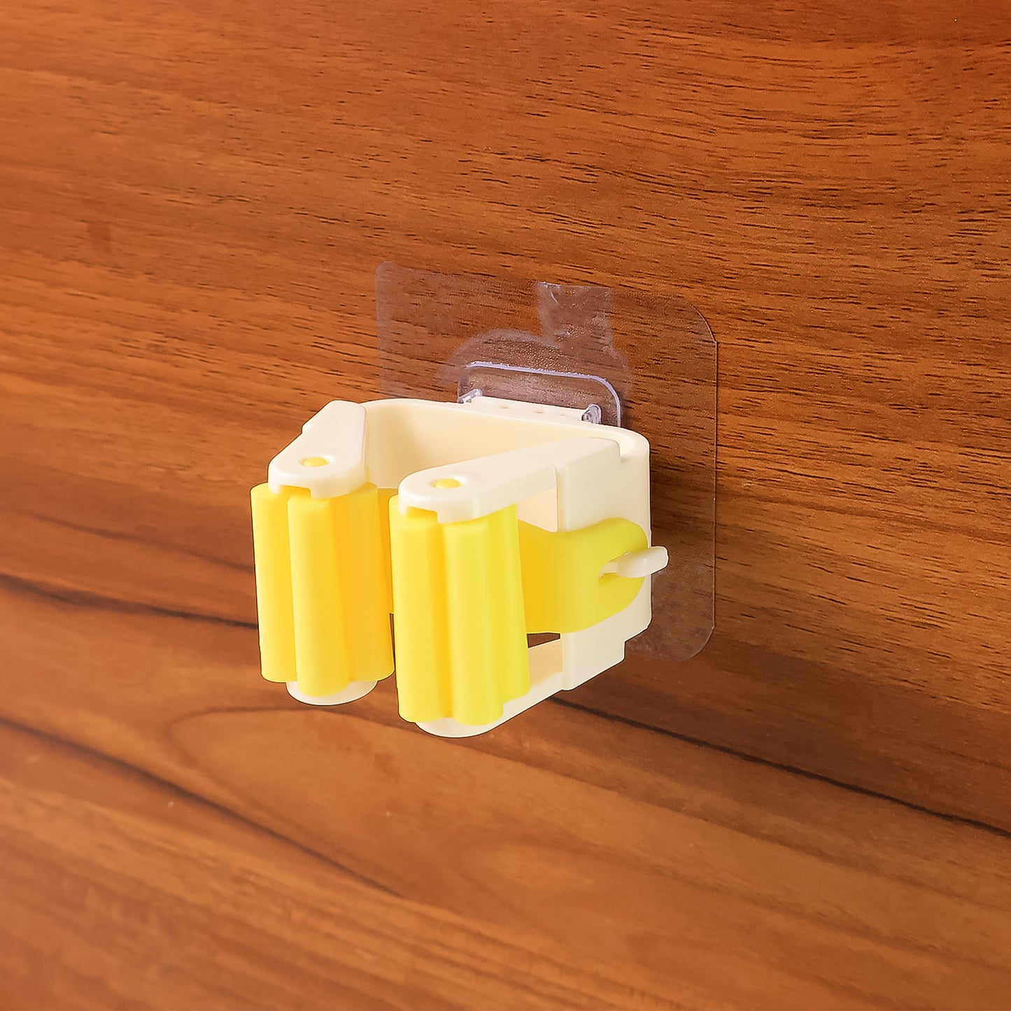 2177 Magic Sticker Series Self Adhesive Mop And Broom Holder