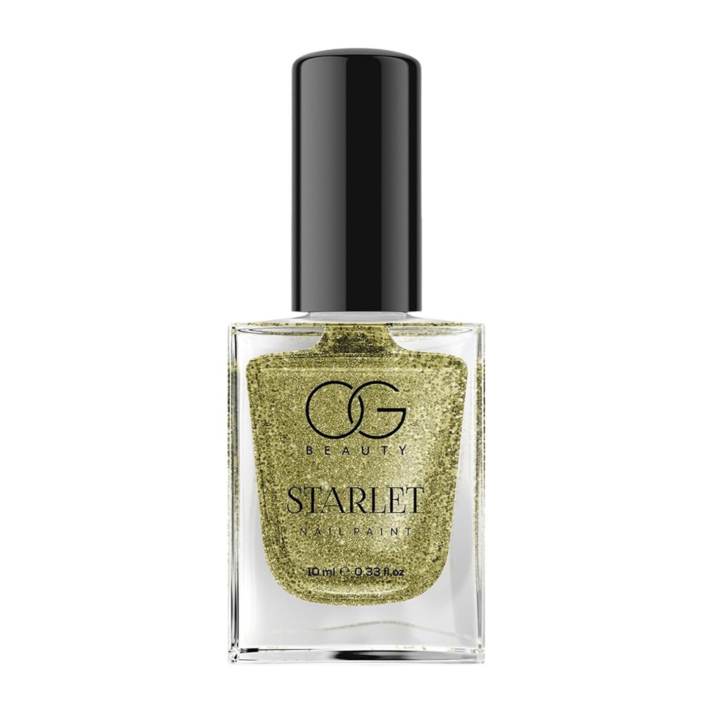 Og Beauty Sunshine Gold Starlet Glitter Nail Paint (10 Ml  1 Pc)