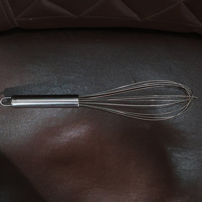 Large Stainless Steel Balloon Whisk  Heavy-duty Kitchen Tool (30cm  1 Pc)
