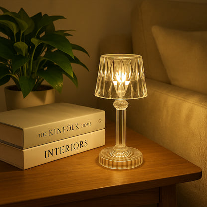 Battery Operated Decorative Led Mini Table Lamp (3 Pc  Set)