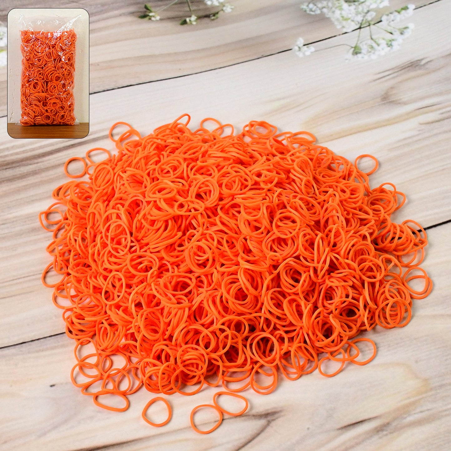 Premium Strong Elastic Rubber Bands  Multipurpose Bands (Approx. 110 Gm Pack)