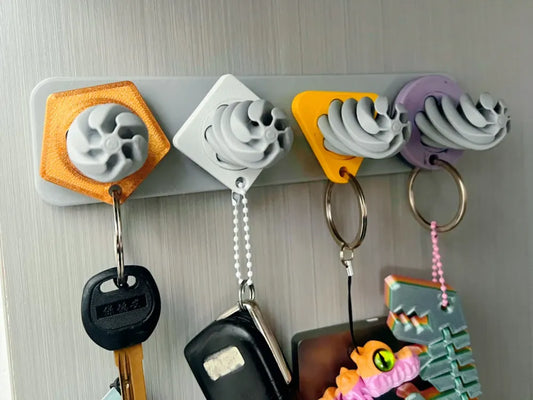 TwistGrip Key Hanger 🌀
