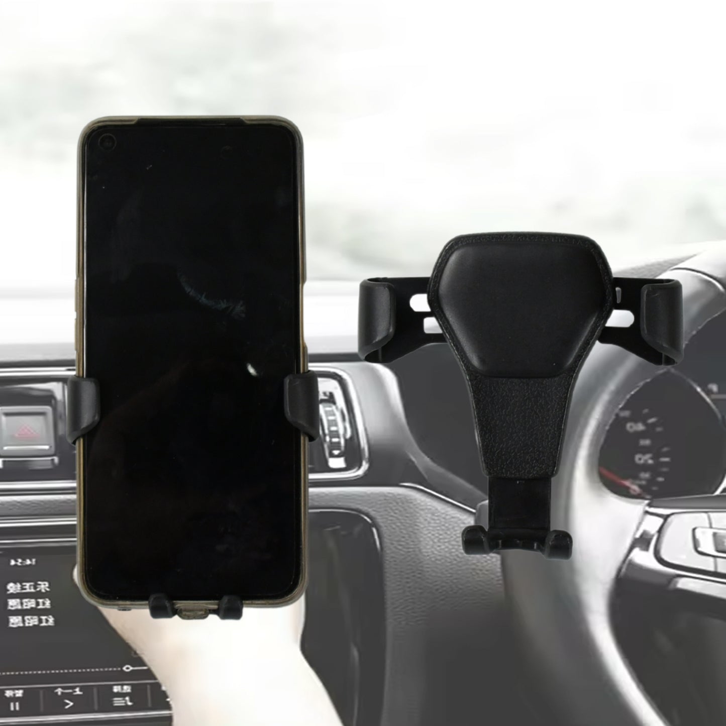 12747 Mobile Phone Holder For Car Phone Holder For Cars Cell Phone Mount For Car Multifunctional Car Mobile Phone Stand Car Cell Phone Holder Auto Phone Holder Air Outlet Car Holder