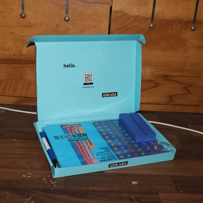 Magnetic Board Sticker Book  Activity Cards (1 Set)