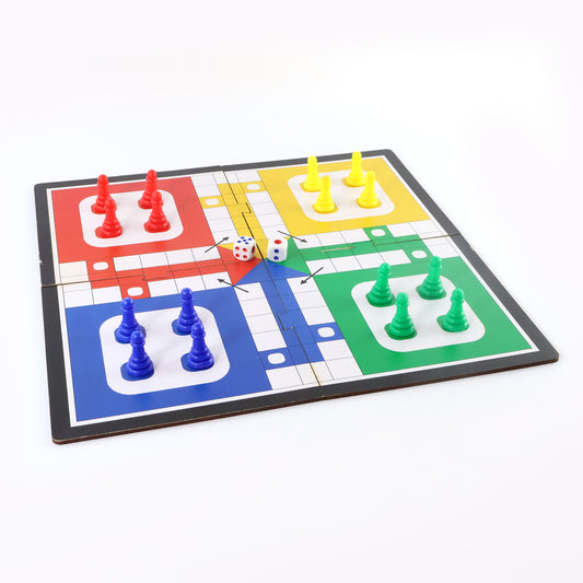 Pocket Ludo Travel Board Game - (1 Set)