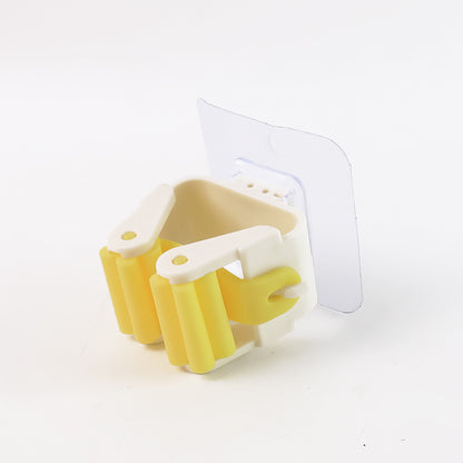 2177 Magic Sticker Series Self Adhesive Mop And Broom Holder