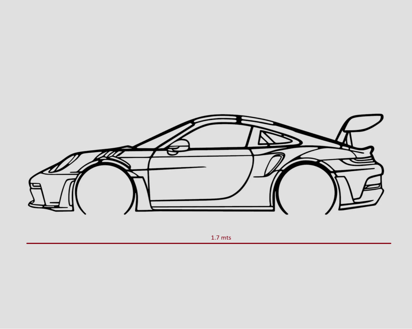 Porsche 911 GT Wall Art