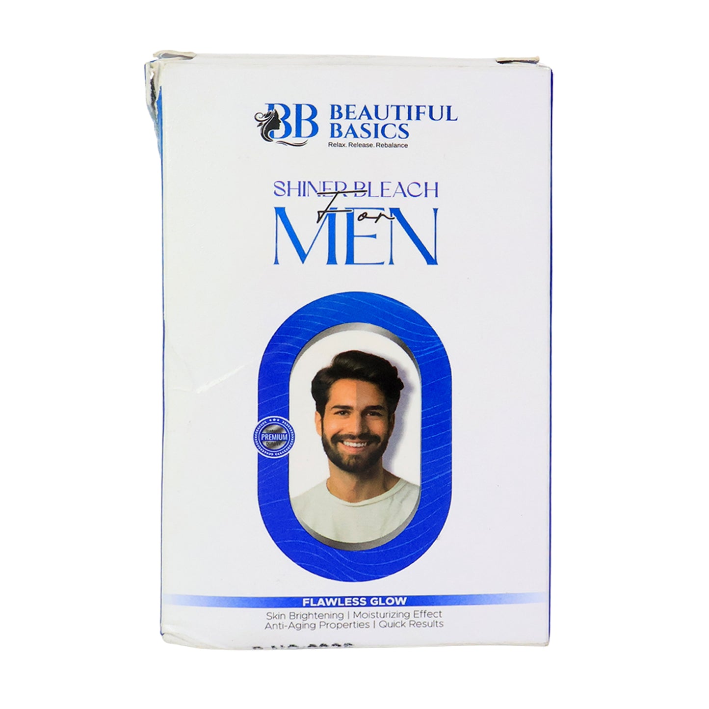 Beautiful Basics Mens Simple Bleach Cream Kit (1 Set)
