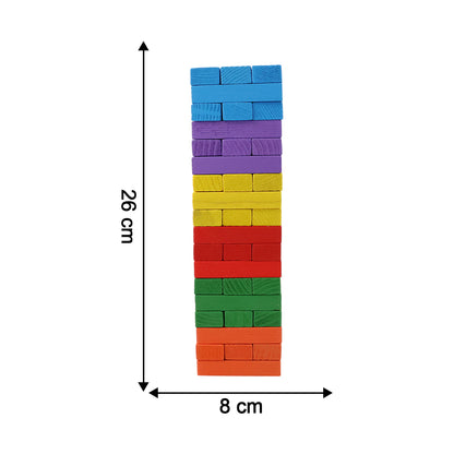Wooden Stacking Tower Game - (54 Pc)