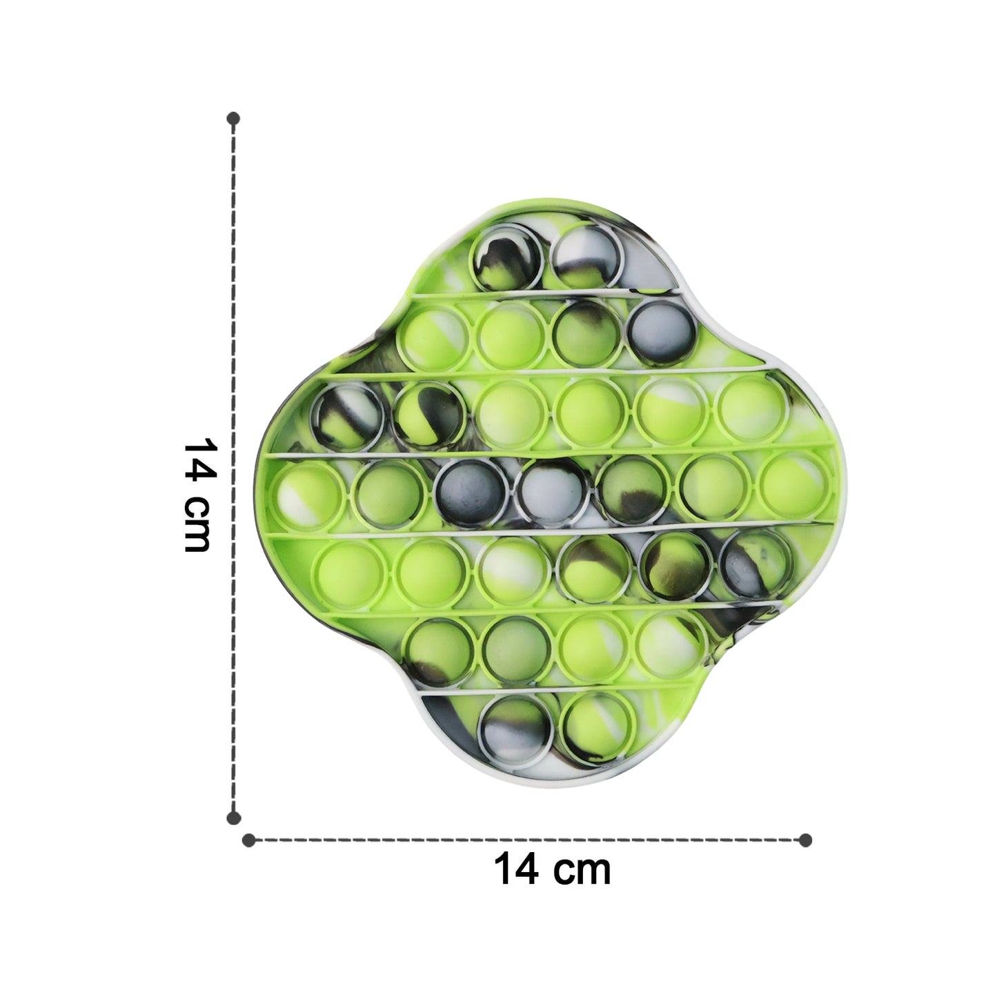 Premium Cloud Shape Silicone Pop It Fidget Toy (1 Pc)