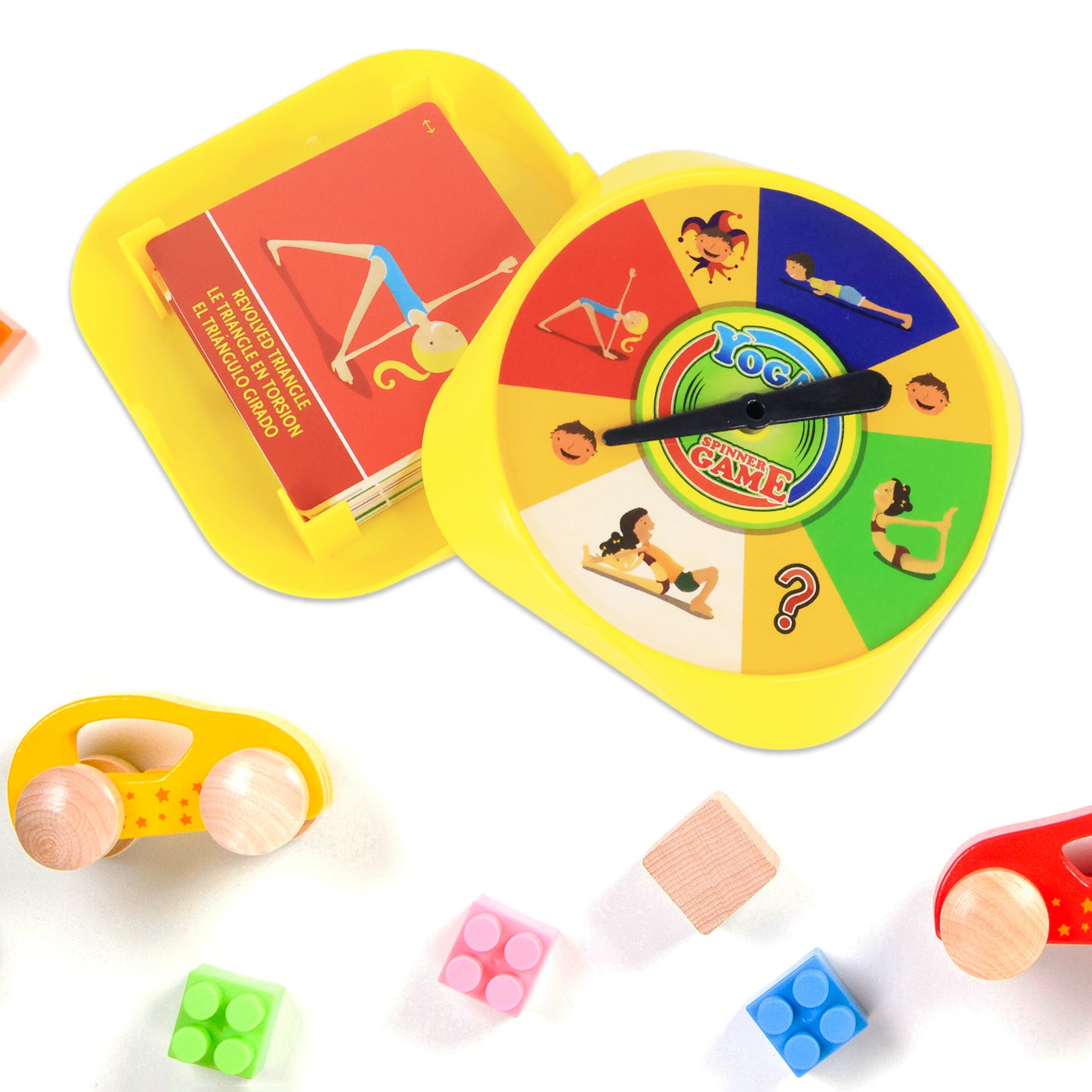 Yoga Spinner Game For Kids And Adults Set