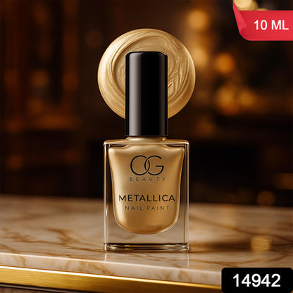 Og Beauty Premium Vintage Brass Metallica Nail Polish (1 Pc  10 Ml)