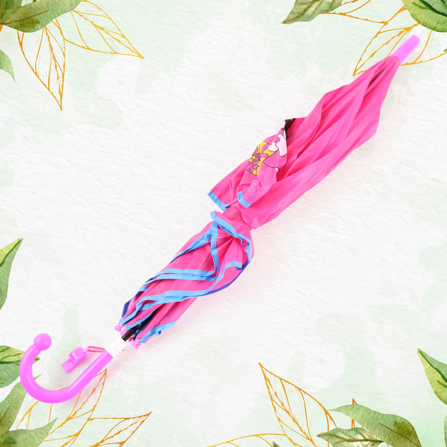 Classic Hook Handle Umbrella  Windproof  Waterproof Rain Protection (1 Pc)