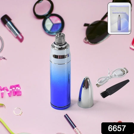 Nose Hair Trimmer For Men  Women Electric Nose Ear Eyebrow Hair Clipper (1 Pc)