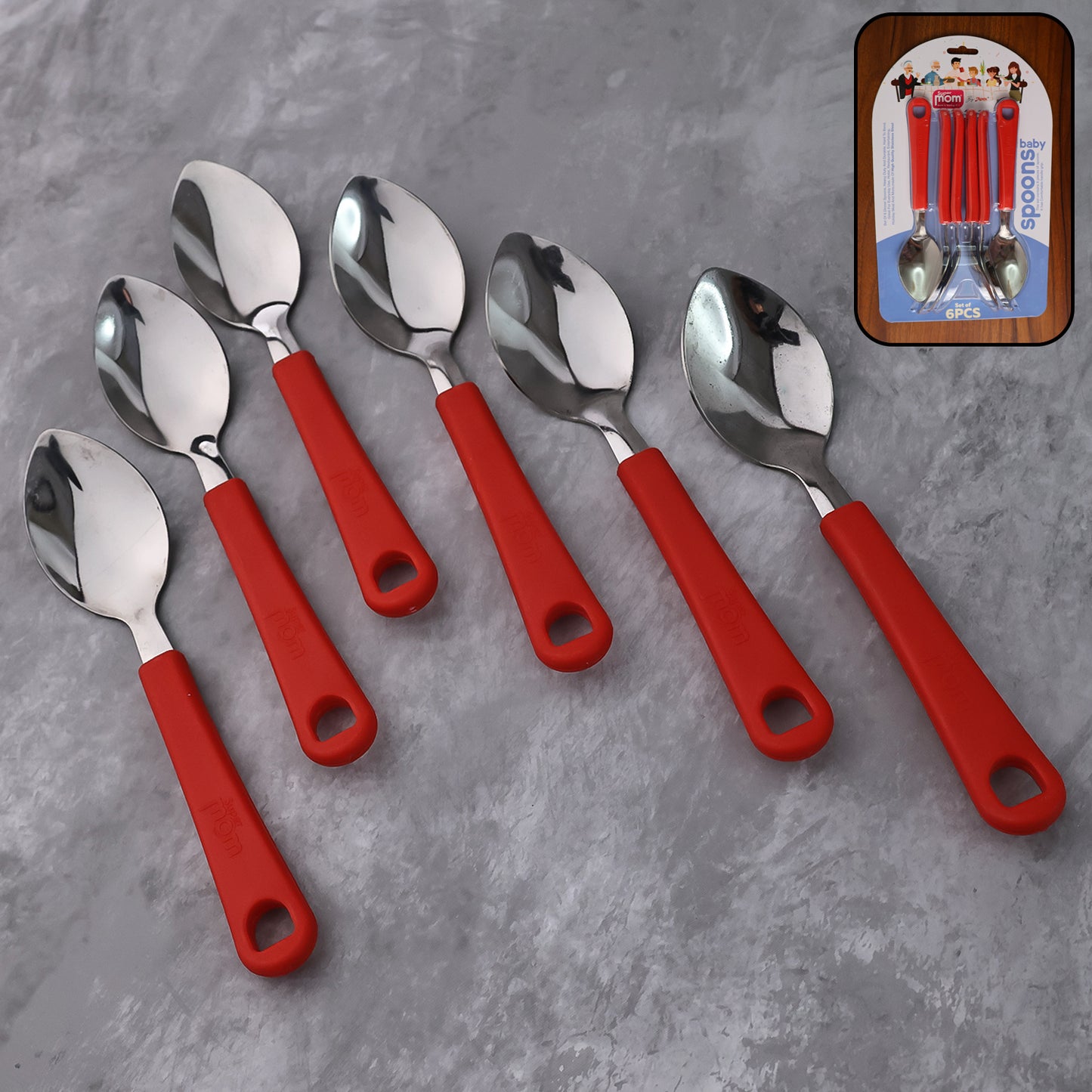 Supermom Baby Feeding Spoon (6 Pc Set)