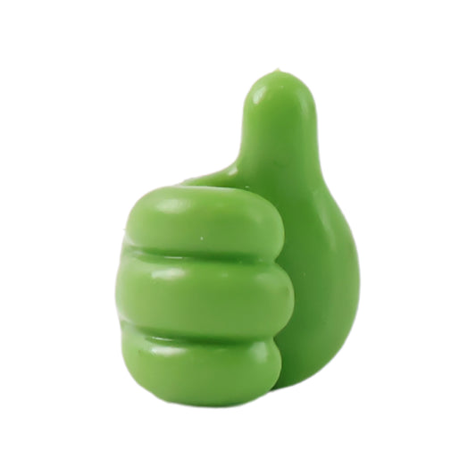 Green Multifunctional Multi Functional Hand Shape Wall Clip Hanger Keys Cable Holder
