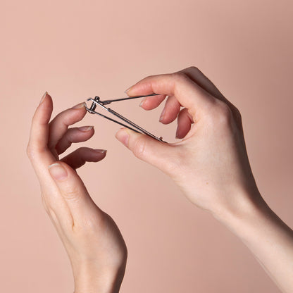 Cute Nail Clipper With Nail Catcher Nail File - Stainless Steel (1 Pc)