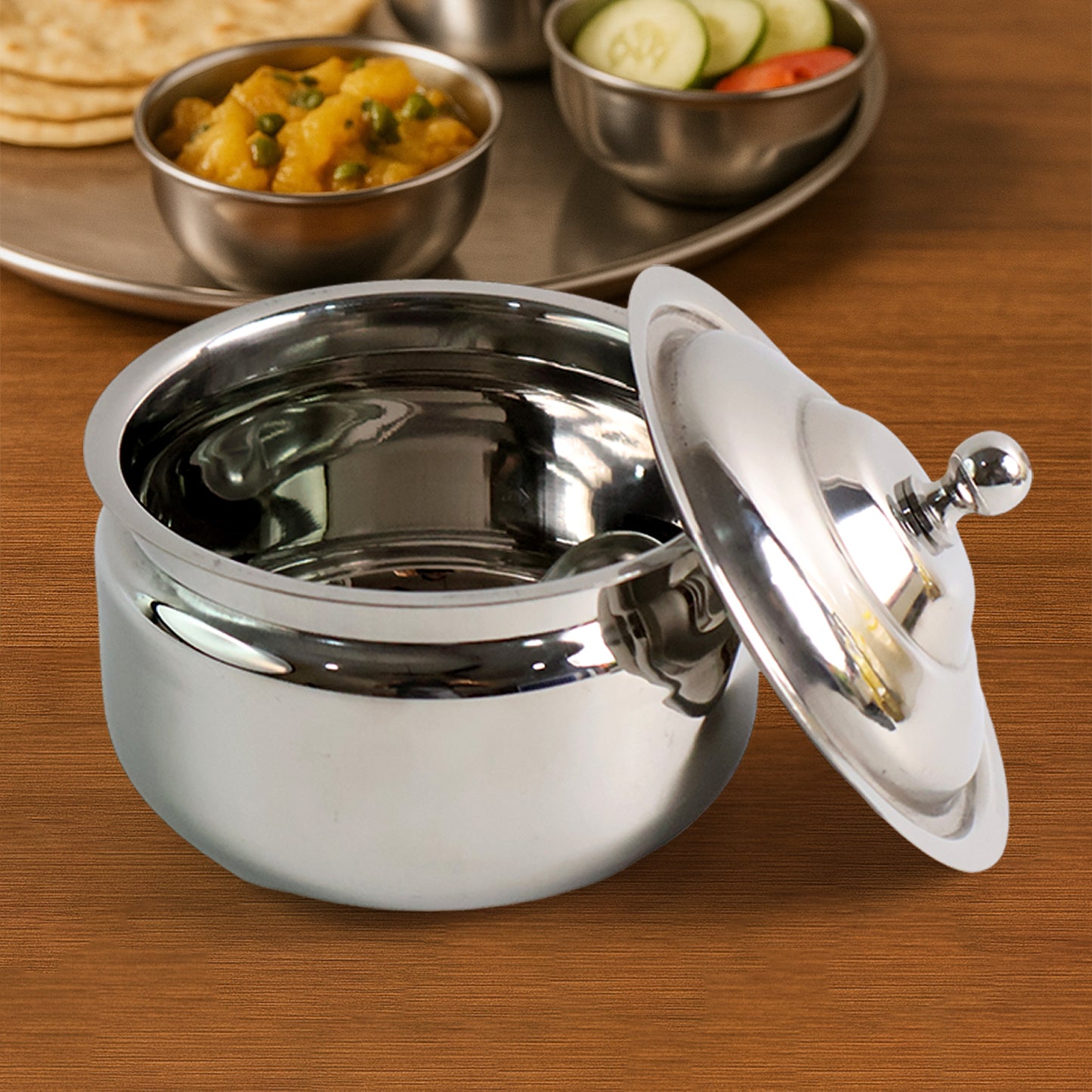 Premium Stainless Steel Ghee Pot