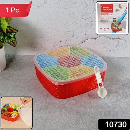 7 In 1 Dry Fruit  Snack Box With Spoon