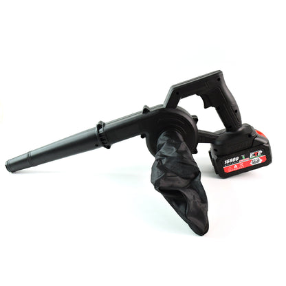 Multi-purpose Home And Garden Air Blower And Suction Vacuum Combo Kit With Collection Bag For Easy Cleaning