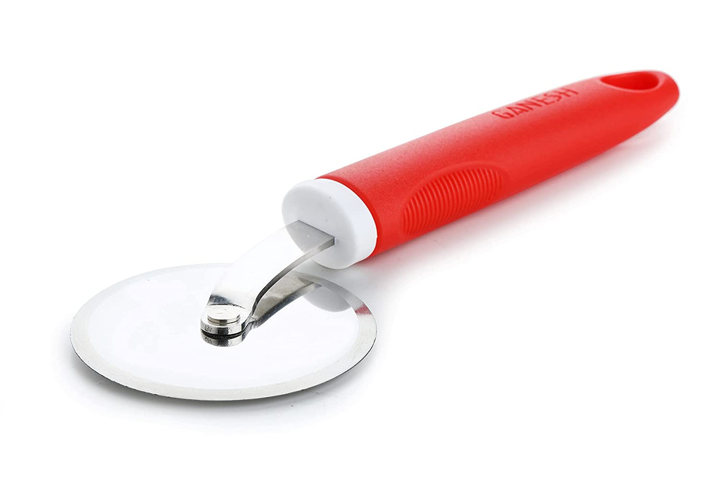 8707 Ganesh Ganesh Pizza  Pastry Cutter Wheel Pizza Cutter  (Stainless Steel)