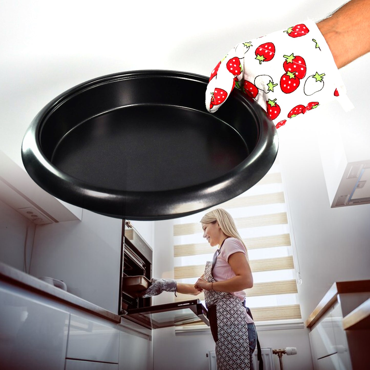 2943 4pc Kitchen Tools 1pc Spatula Brush 1pc Oven Glove 1pc Egg Yolk Separator And Paper Cup Set Of 25pcs