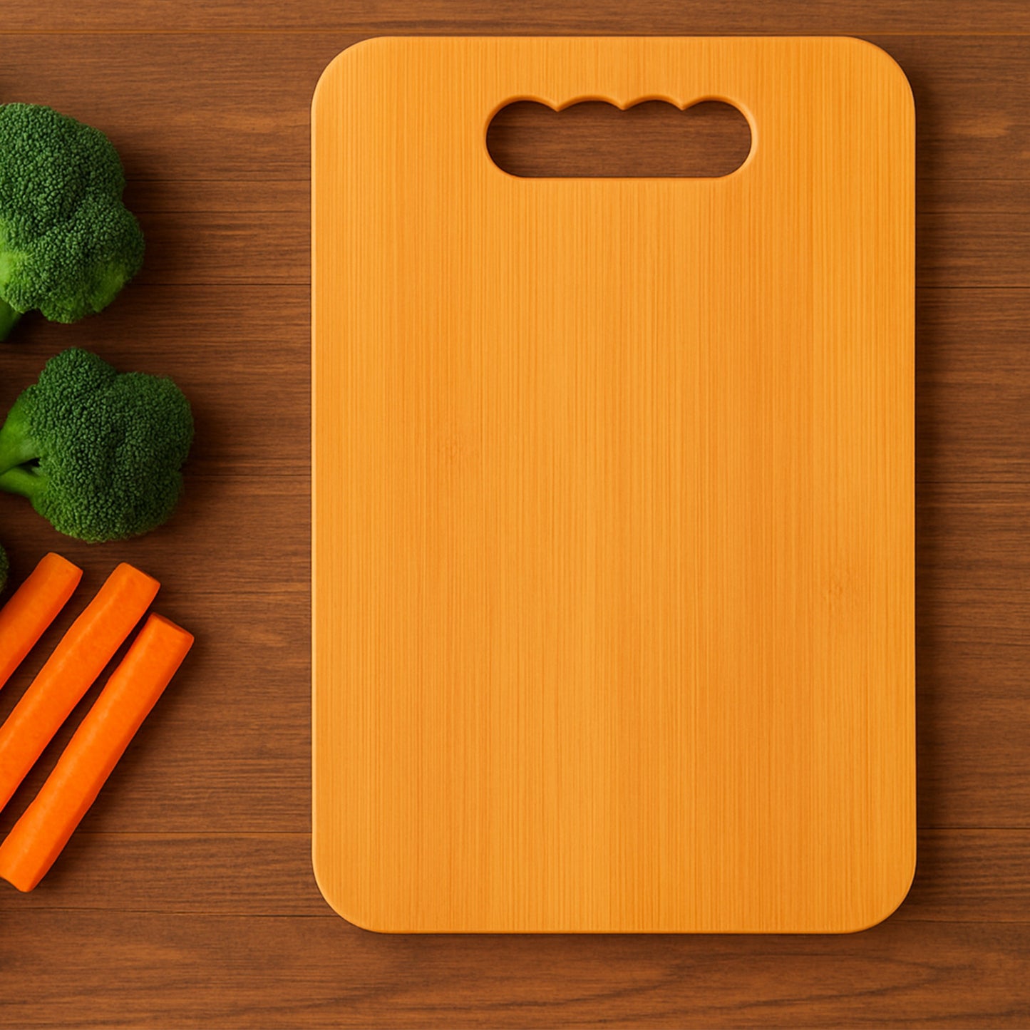 7122 Wooden Chopping Board For Vegetable Cutting  Kitchen Use