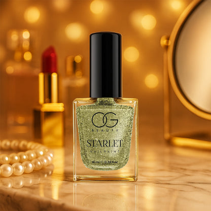 Og Beauty Sunshine Gold Starlet Glitter Nail Paint (10 Ml  1 Pc)