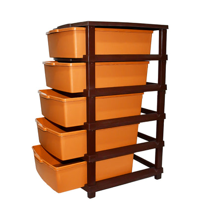 Plastic Premium Home Storage  Organization (5 Layer  1 Pc)