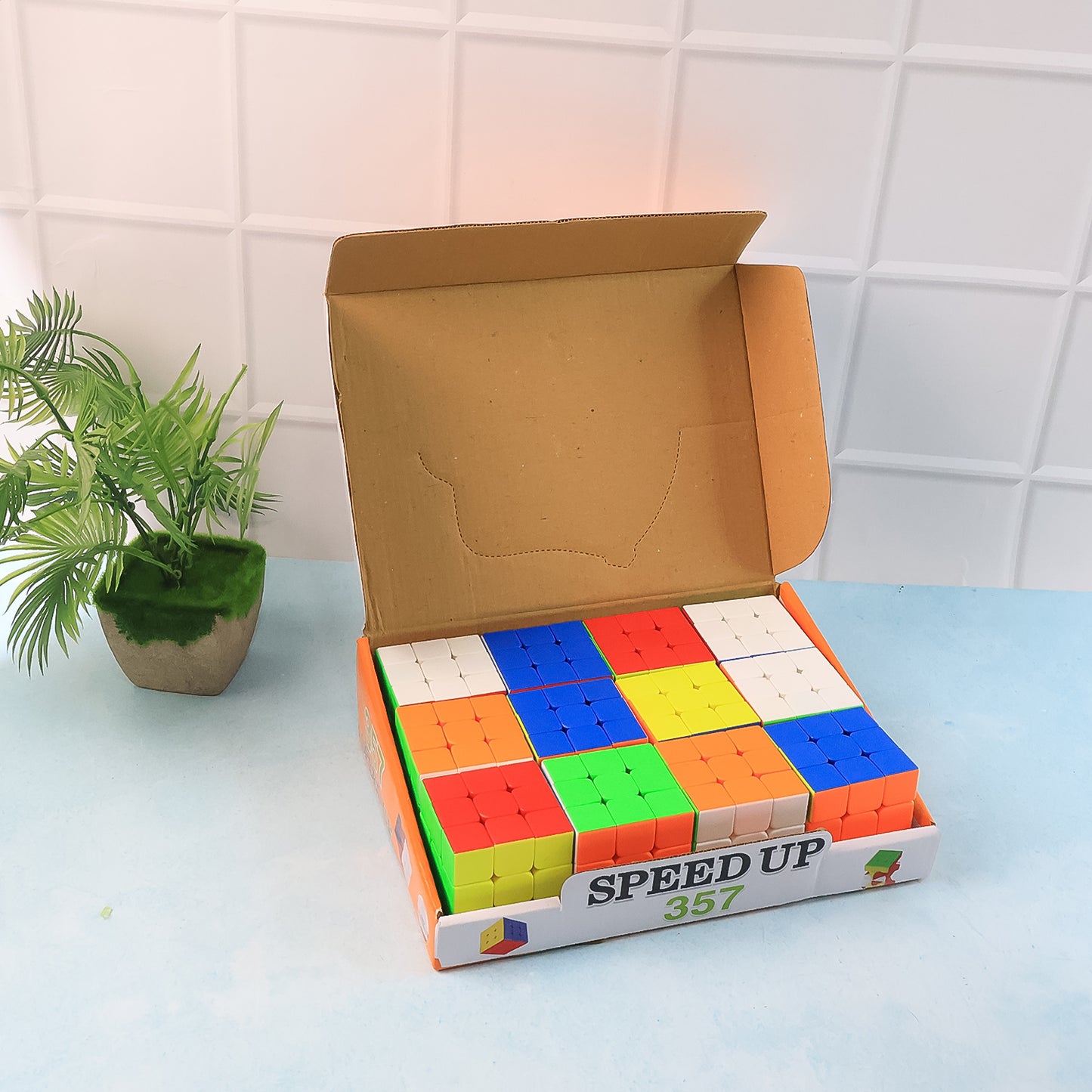 357 Speed Rubiks Cubes 3x3x3x (Set Of 12)