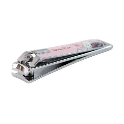 Cute Nail Clipper With Nail Catcher Nail File - Stainless Steel (1 Pc)