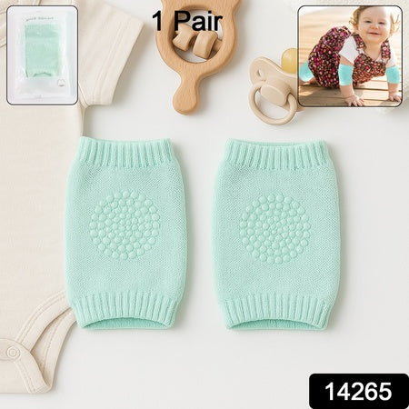 Mint Green Toddler Wool Knit Leg Warmer (Knee Guard)