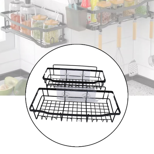 Metal Shower Basket  Canddy For Bathroom Organiser (5 Pc Combo)