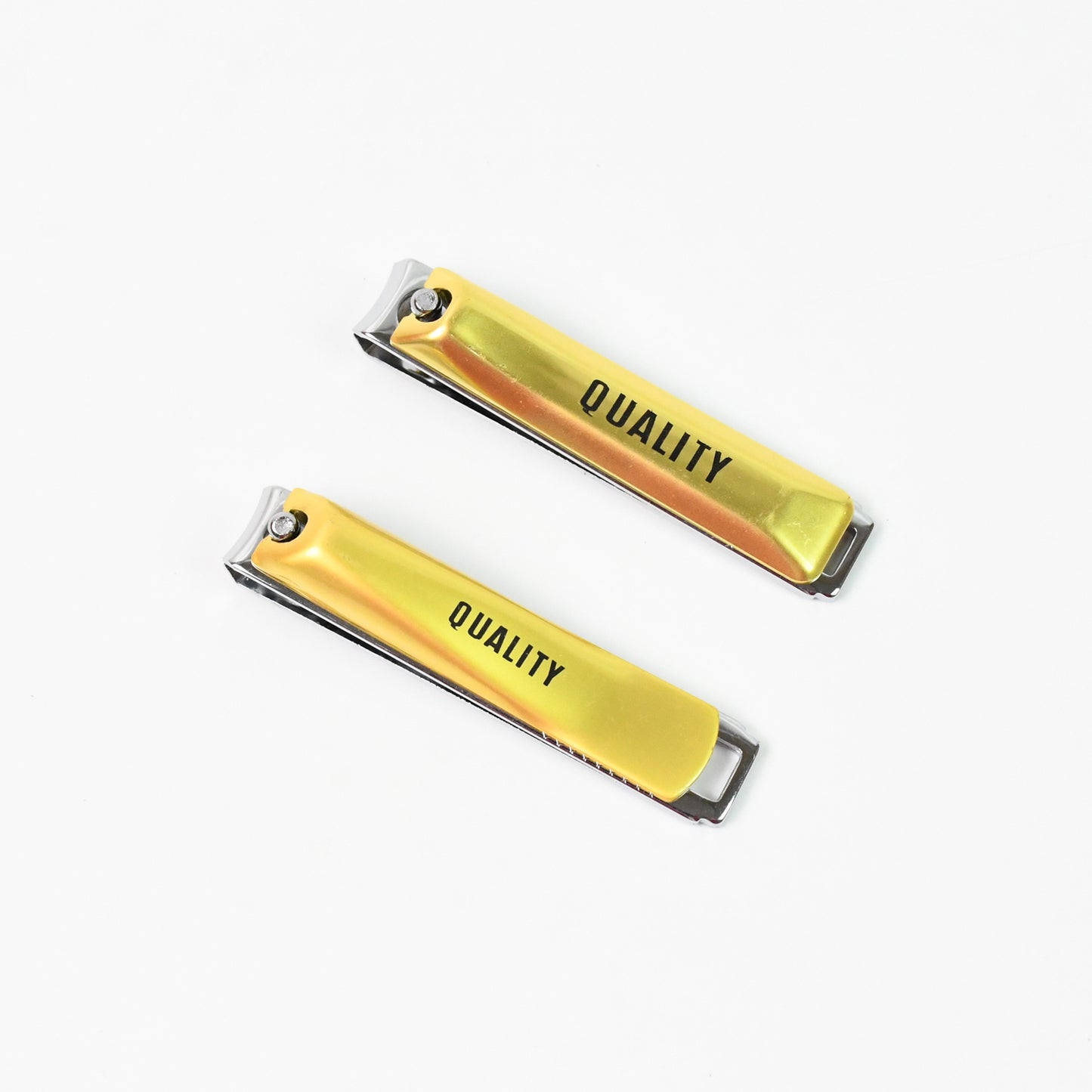 Stainless Steel Folding Portable Large Nail Clippers With Nail File (1 Pc)