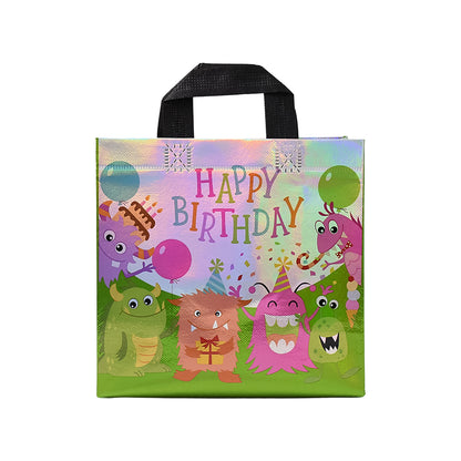 Birthday Gift Bag Reusable Party Gift Bags (1 Pc  Mix Design)