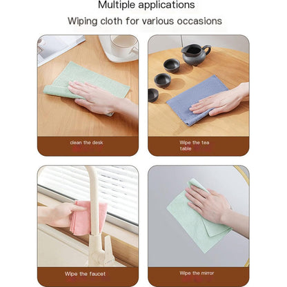 Microfiber Cleaning Cloth With Box Magic Wipe (10 Pcs Set)