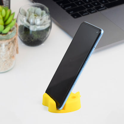 Multi-functional Apple-shaped Plastic Mobile Stand With Pen Holder (1 Pc  Mix Color)