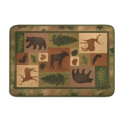 Premium Soft Anti-slip Floor Mat - (1 Pc  80x50 Cm)