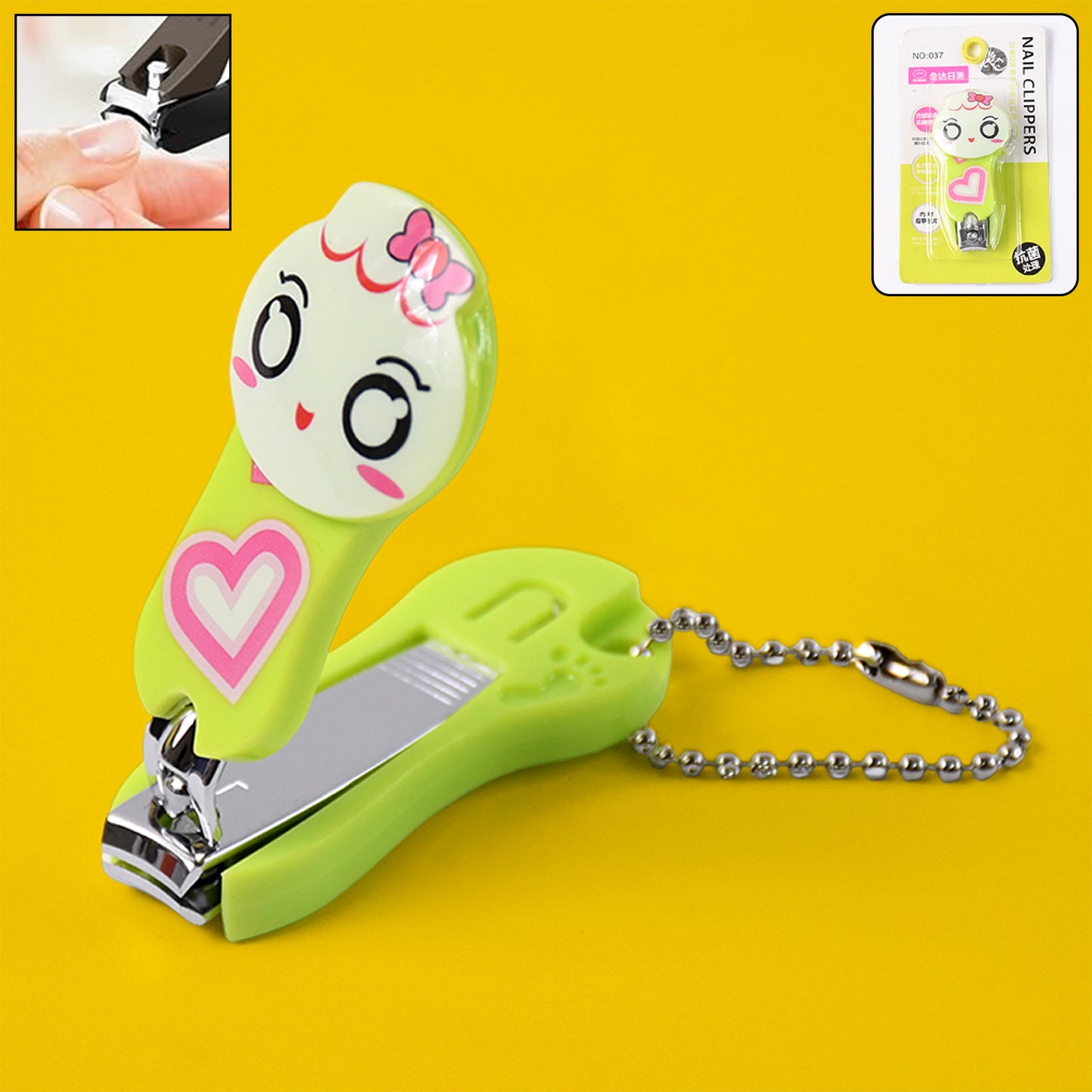 Cute Cartoon Nail Clipper   Cutter Lovely Cat Bear Frog Small (1 Pc)