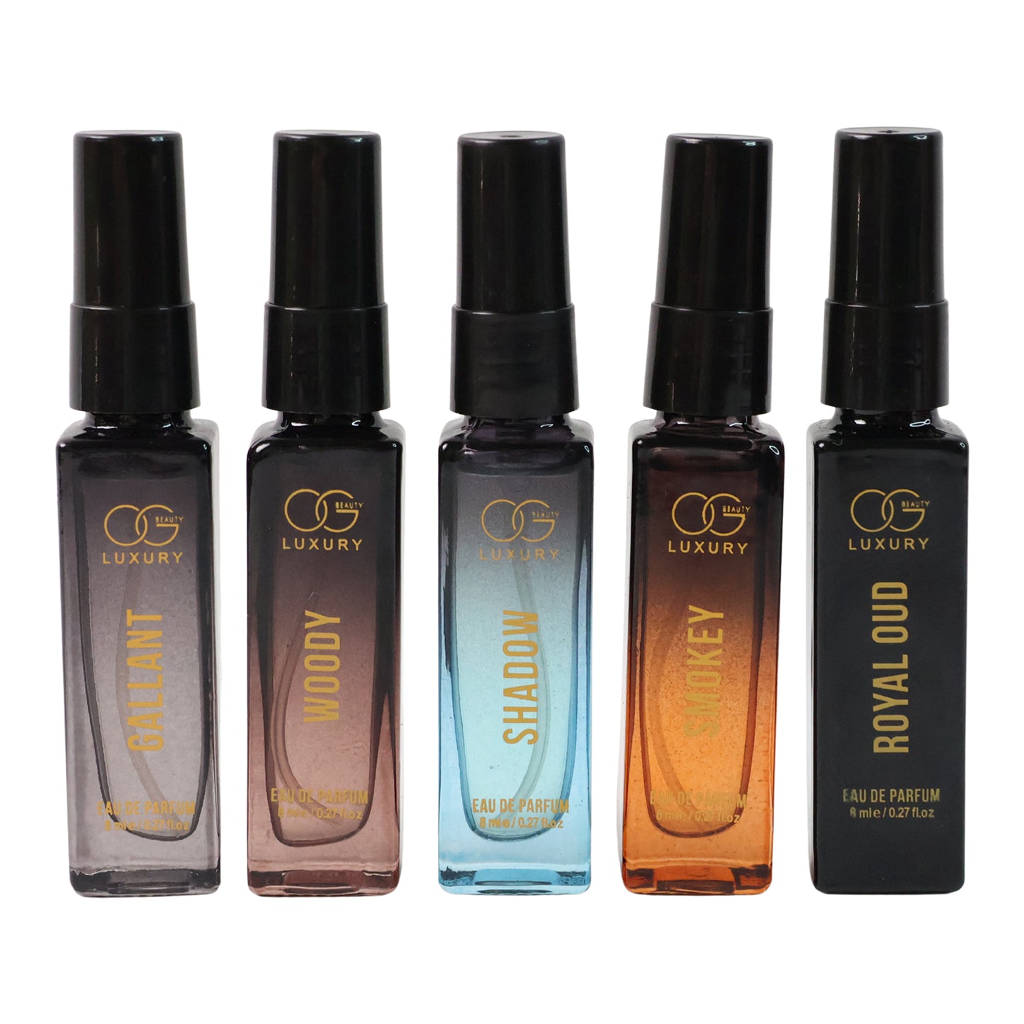 Og Beauty Luxury Perfume Combo Pack (8 Ml  5 Pc)