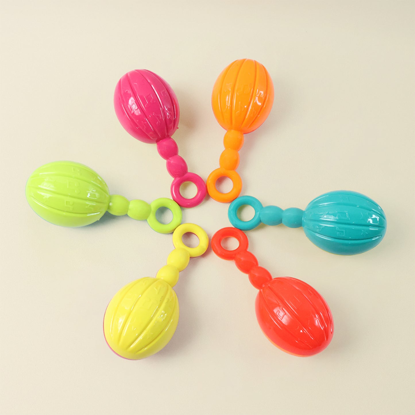 Baby Hand Rattle Toy - (6 Pc  Set)