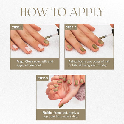 Og Beauty Premium Vintage Brass Metallica Nail Polish (1 Pc  10 Ml)